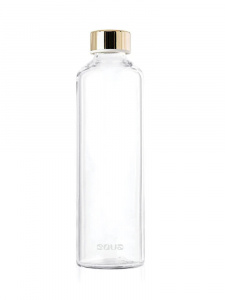 Fľaša EQUA Glass Bottle Gold, 750 ml