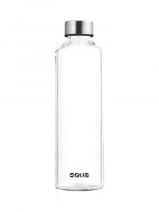 Fľaša EQUA Glass Bottle Silver, 750 ml