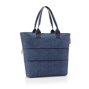 Taška Reisenthel Shopper e1 Herringbone Dark Blue 2